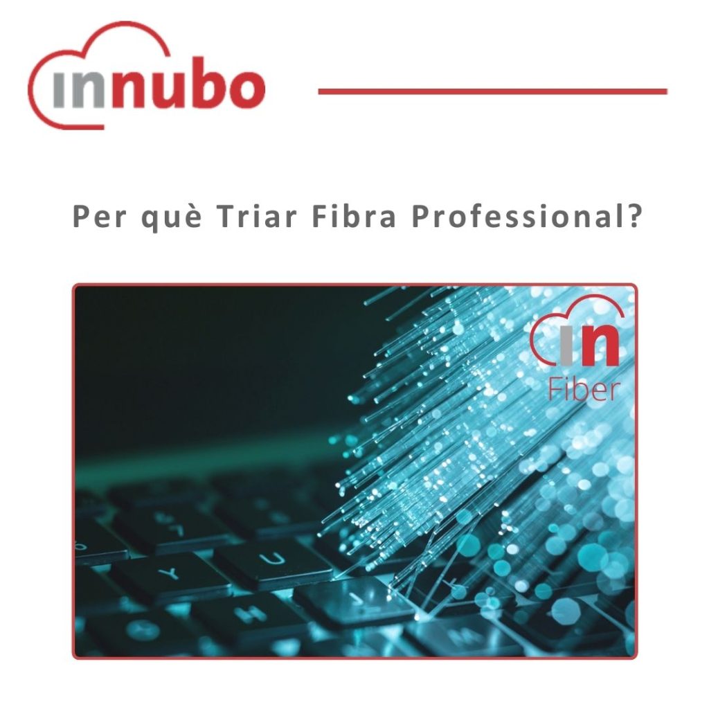 InFIBER d'Innubo garanteix velocitat simètrica i seguretat per optimitzar la connectivitat de la teva empresa.